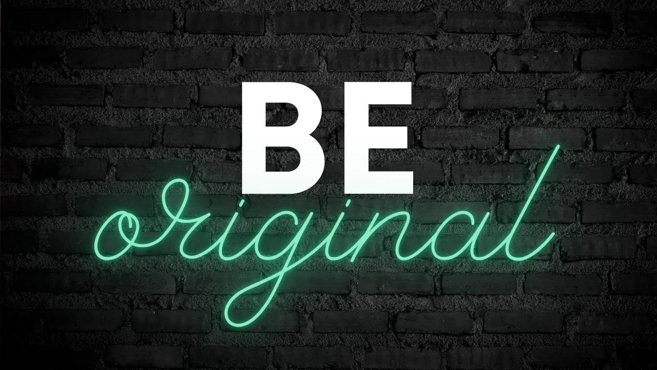 Be Original - Masterpiece | Crystal Vasquez