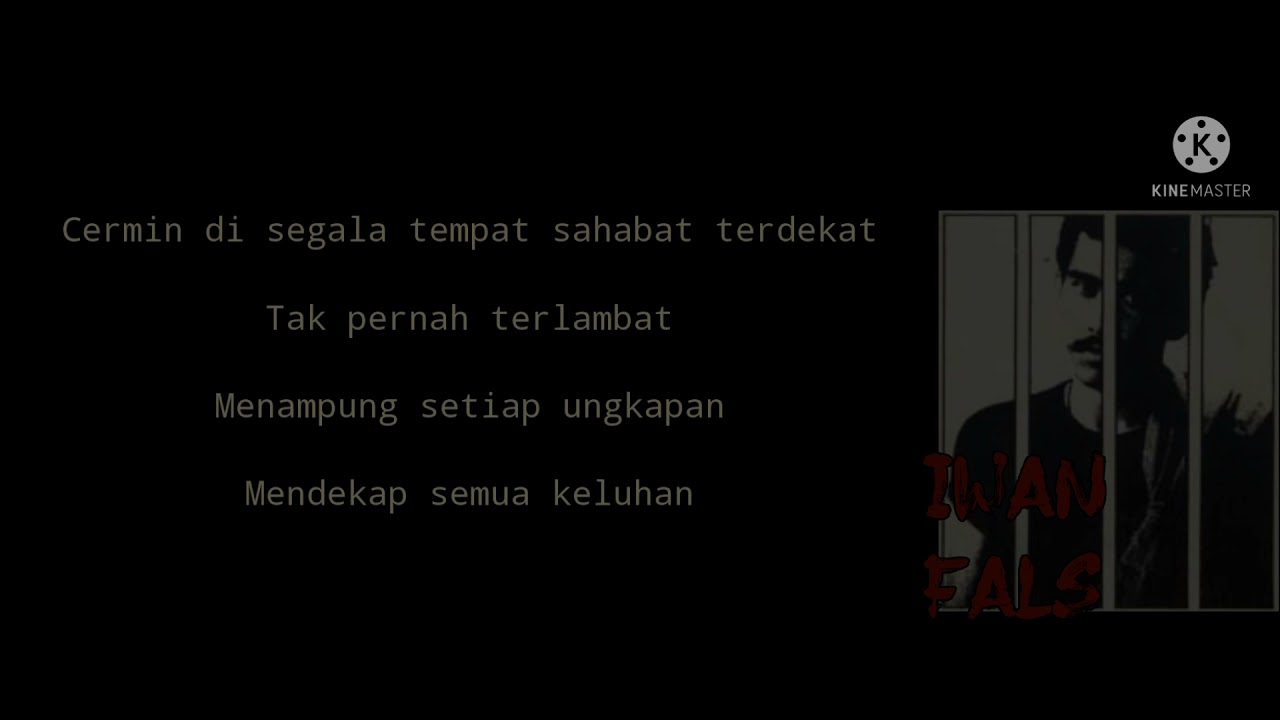 Iwan fals-Asmara tak secengeng yang aku kira(Lyric)