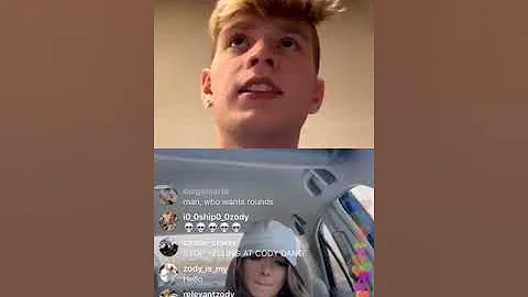 CODY AND ZOE’S RECENT LIVE | Insta Leaks