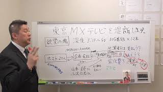 東京ＭＸテレビを相手に裁判します。