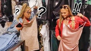 Last minute dress shopping | The Rybka Twins