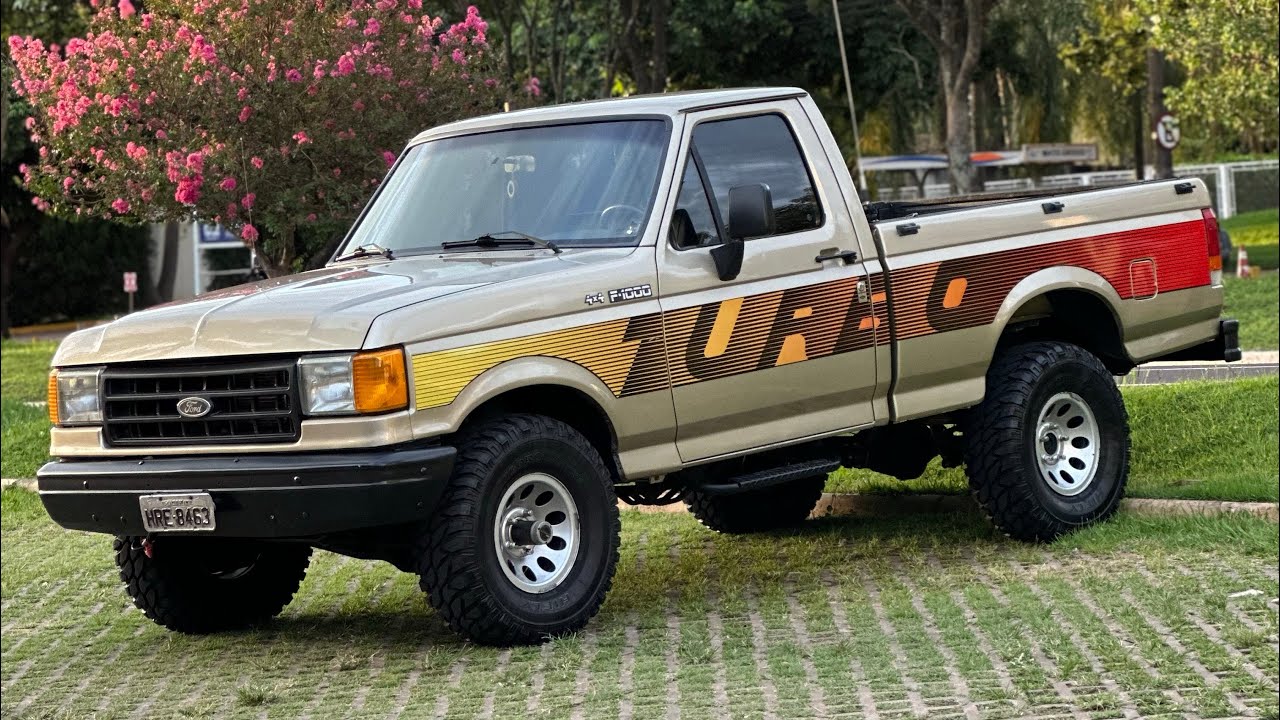 TROQUEI MINHA TRITON POR UMA F-1000 1995 TURBO 4x4 !! CHAVE NA CHAVE 🔑🚜💨