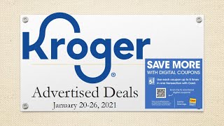 Kroger *Advertised Deals* for 1/20-1/26 | 5x Digital Coupons, Weekly Digitals, & MORE