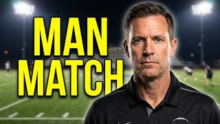 Benedictine College (NAIA - KS) Defensive Asst Andy Merfeld - Man Match Cover 2 vs 2x2 Formations