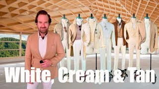 How to Wear White, Cream & Tan