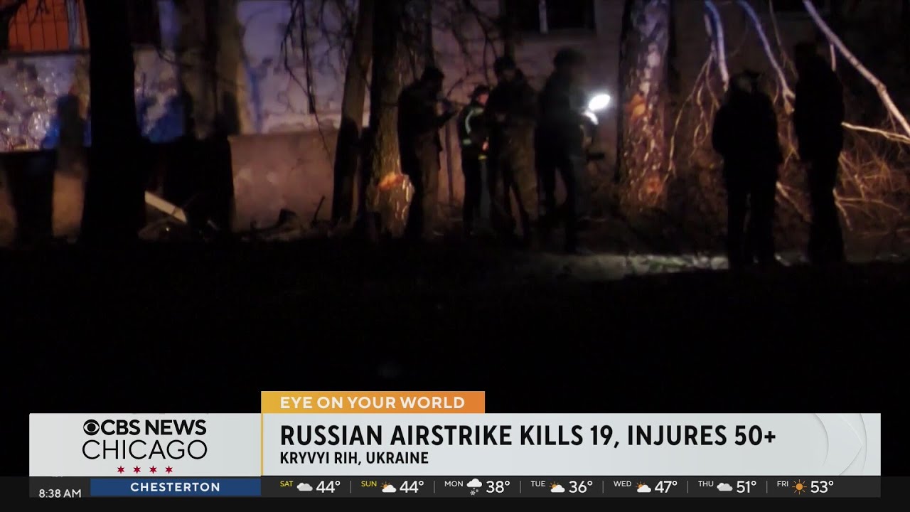 19 killed, including 9 children in Russian airstrike in Ukraine