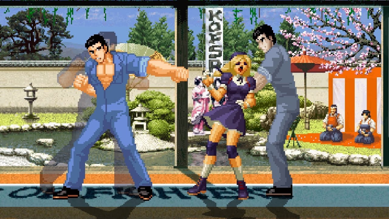 MUGENバトル - 阿部さん VS 四条雛子