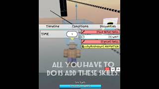 How to make a DASH Move in JJS with Skill Builder