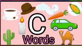 Thumbnail WORDS THAT START WITH ca| 'c' WORDS |Phonics |Initial Sound | Learn Letter ca |Short ca sound