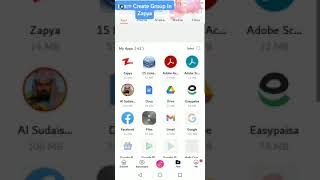 zapya file sharing main group create kasay kartay hain screenshot 3