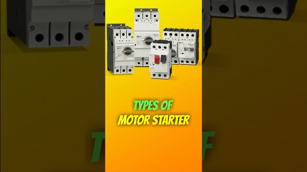 Types of motor starter | मोटर स्टार्टर कितने प्रकार के होते हैं? | DOL | Star-delta | VFD 