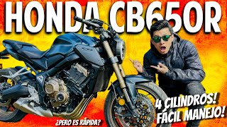 CB650R es tu ULTIMA OPORTUNIDAD para probar un 4 cilindros ‼