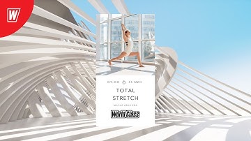 TOTAL STRETCH с Марией Ивановой | 30 декабря 2020 | Онлайн-тренировки World Class