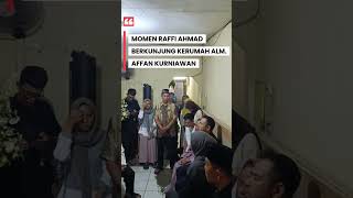 Raffi Ahmad bersama ibunya ke rumah ojol yg meninggal karena demo