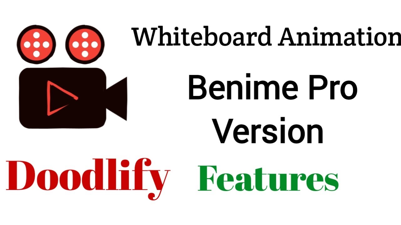 Benime features Benime whiteboard animation benime whiteboard