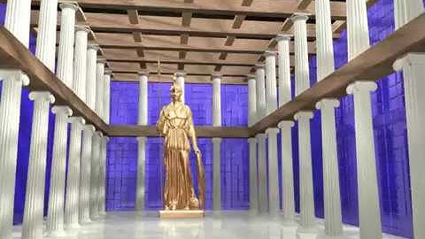 Parthenon interior animation
