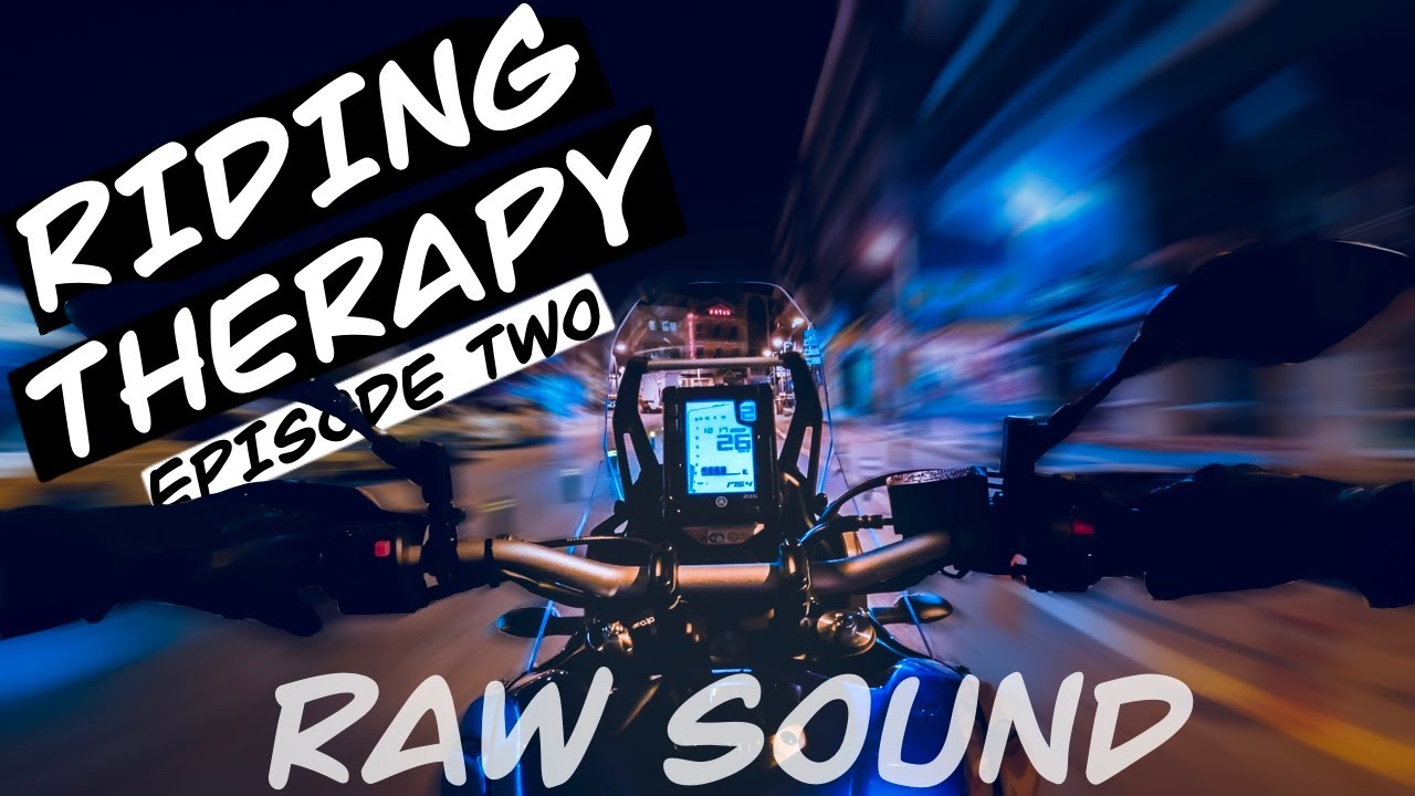 City Night Ride | Yamaha Tenere 700 | [Engine Sound Only]