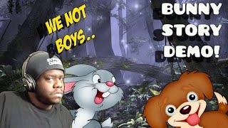 Bunny Story Demo |Letsplay| THESE  ARE SOME FREAKY ANIMALS!