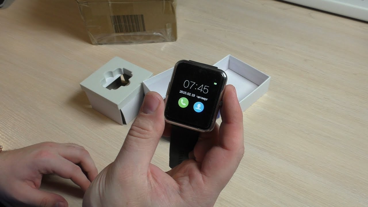Haier Iron смарт часы из Gearbest в подарок. Распаковка