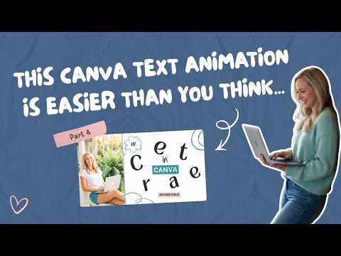 This Canva Pop Text Animation Is Easier Than You Think • Step By Step Canva Animation Tutorial