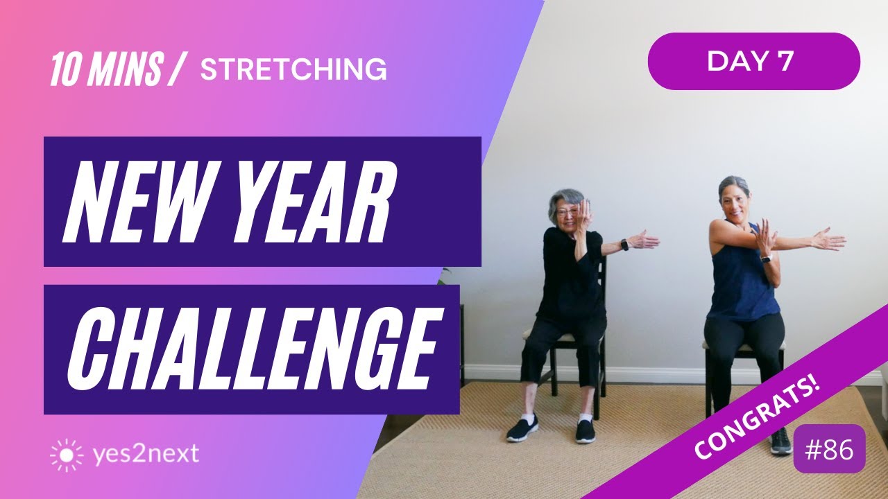Day 7 New Year Challenge: Gentle Stretching
