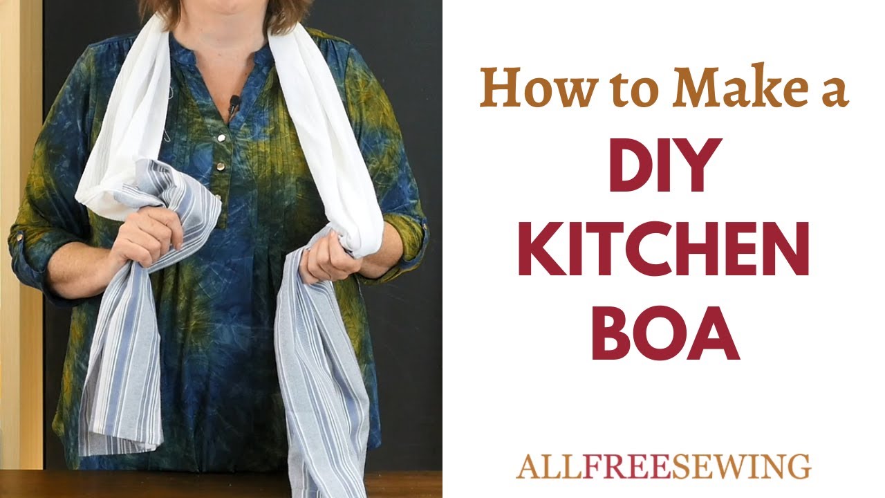 How to Make a DIY Kitchen Boa 