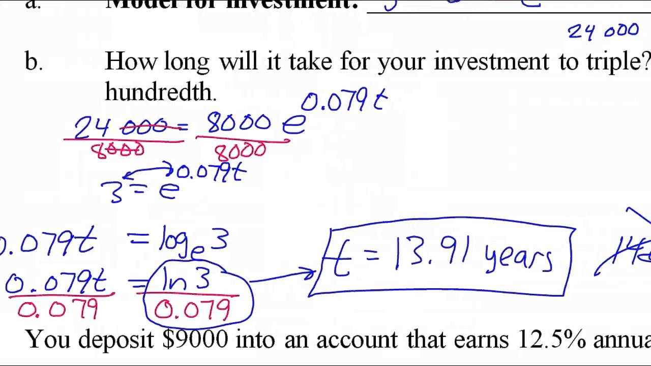 Test D Part 2 Exponential and Logarithmic Review - YouTube