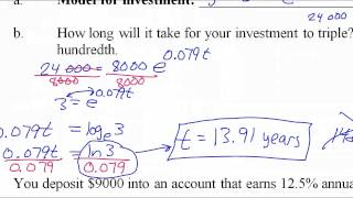 Test D Part 2   Exponential and Logarithmic Review