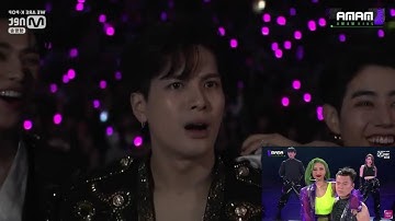 BTS, GOT7, TXT-ATEEZ) funny and cute moments + reaction to Mamamoo (MAMA 2019)