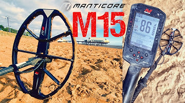 Minelab Manticore M15 Coil | Beach Metal Detecting