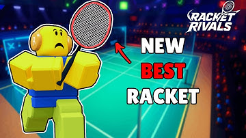 The BEST RACKET to get in Racket Rivals.. (Roblox)