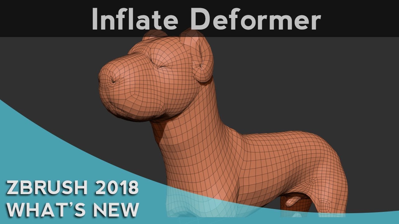 deformers zbrush 2018