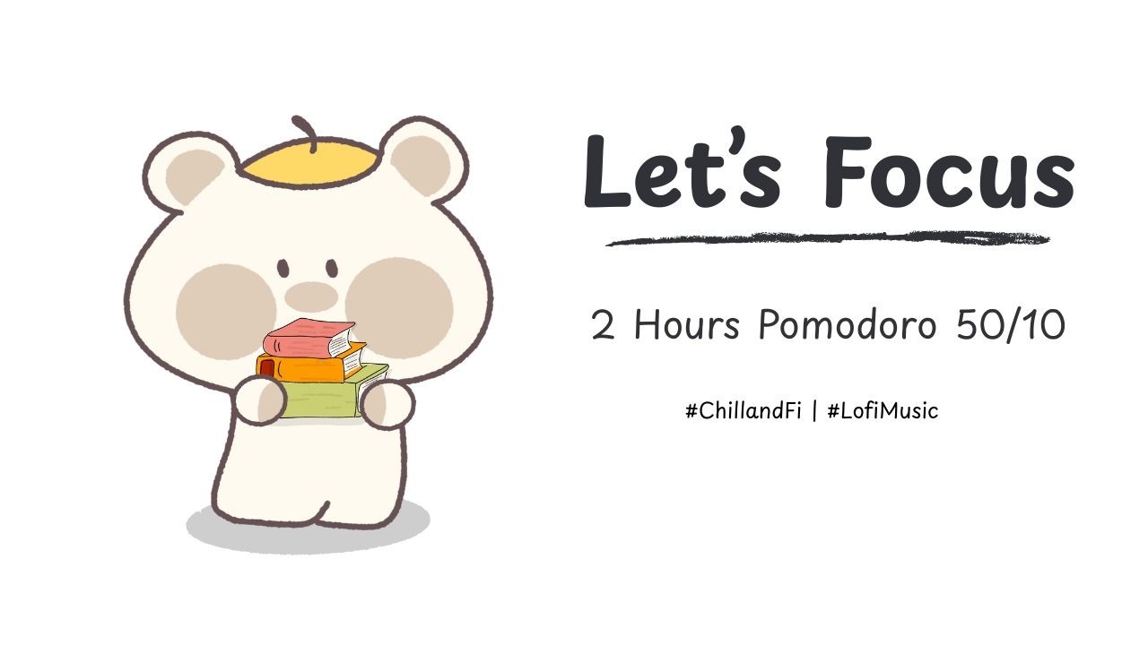If You Needed a Sign to Focus - This Is It. | Pomodoro 50/10 🍅 | 2 Hour Lofi Music