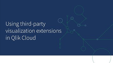Using third-party visualization extensions in Qlik Cloud