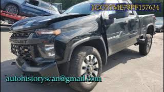 1GC5YME78PF157634 Chevrolet All Models 2023