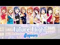 Aqours - Future Flight (Color Coded, Kanji, Romaji, Eng)