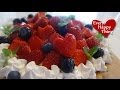 (*´ー`*) Heart Berry Tart ハートのベリータルト　/かわいいスイーツ Recipe　作り方
