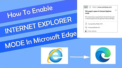 How to Enable IE Mode in Microsoft EDGE Using GPO local Editor