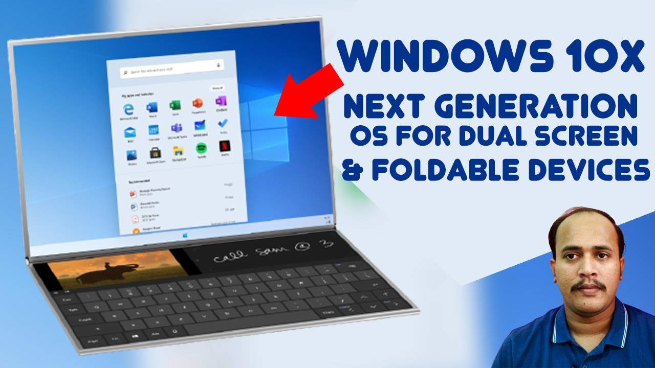 Windows 10X First Look For Next Generation Dual Screen and Foldable ...