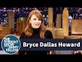 Bryce Dallas Howard Calls Out Jimmy's Jurassic World Cameo