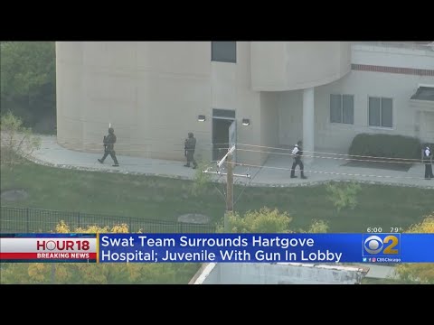 Swat Team Surrounds Hartgrove Hospital; Juvenile With Gun In Lobby