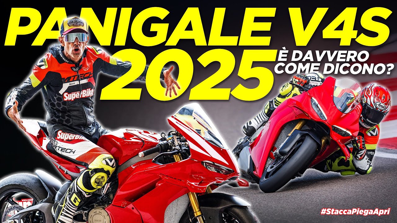 È DAVVERO INCREDIBILE COME VOGLIONO FARCI CREDERE? Test Ducati Panigale V4S 2025