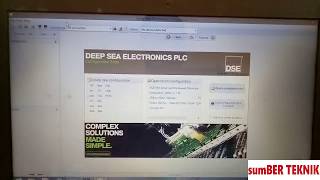 Cara menggunakan Software Deep Sea Electronic PC Suite screenshot 1