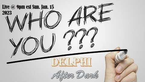Who are you?  #Delphi #Mononhighbridge