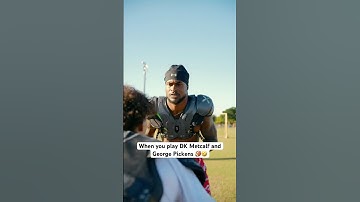 When you play DK Metcalf and George Pickens‼️😳 #nfl #americanfootball #dkmetcalf #georgepickens