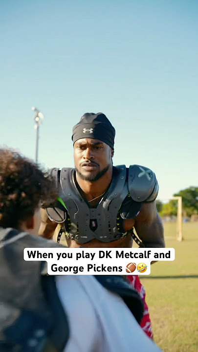 When you play DK Metcalf and George Pickens‼️😳 #nfl #americanfootball #dkmetcalf #georgepickens