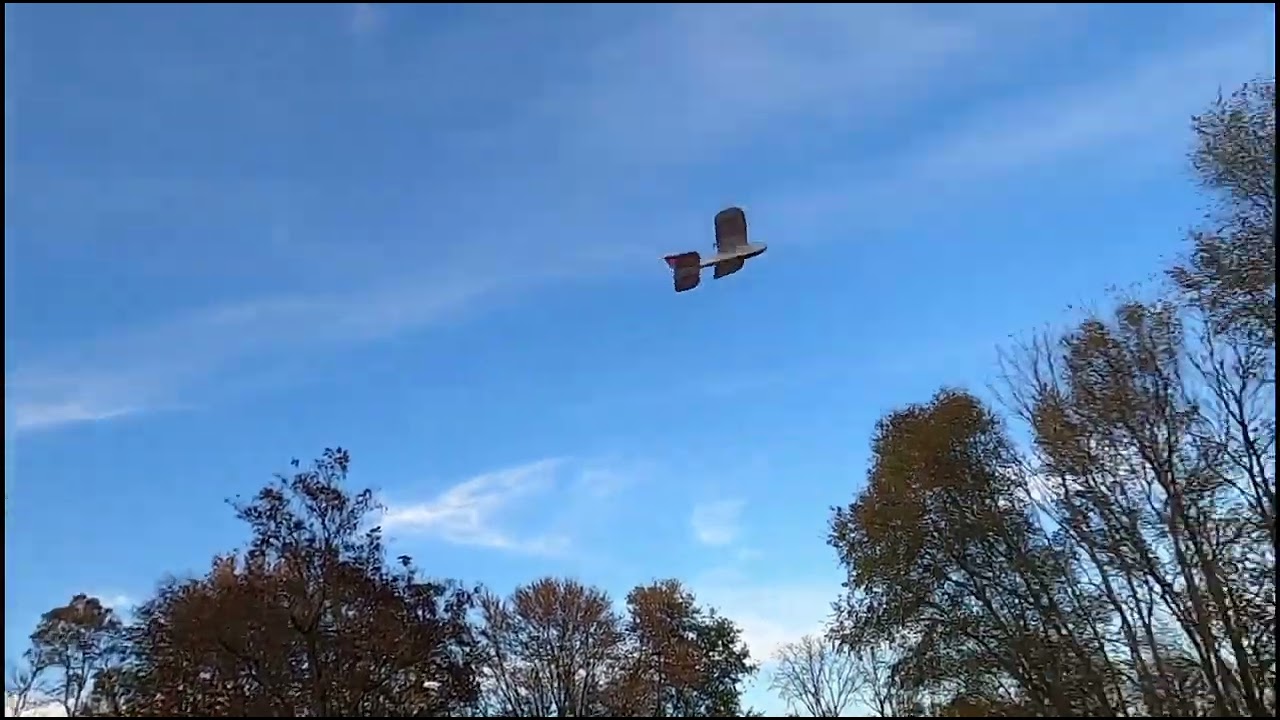 GOOLRC KF606 R/C AIRPLANE FLIGHT TEST OUTDOORS 