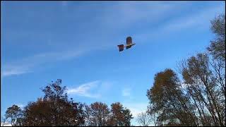 Goolrc Kf606 Rc Airplane Flight Test Outdoors