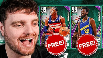 5 FREE DARK MATTERS IN RUSH PACKS IN NBA 2K23 MyTEAM!!