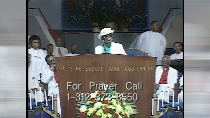 Bertha Melson Sings " When I See Jesus, AMEN "
